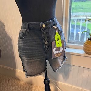 ♻️Indigo Rein Distressed Shorts